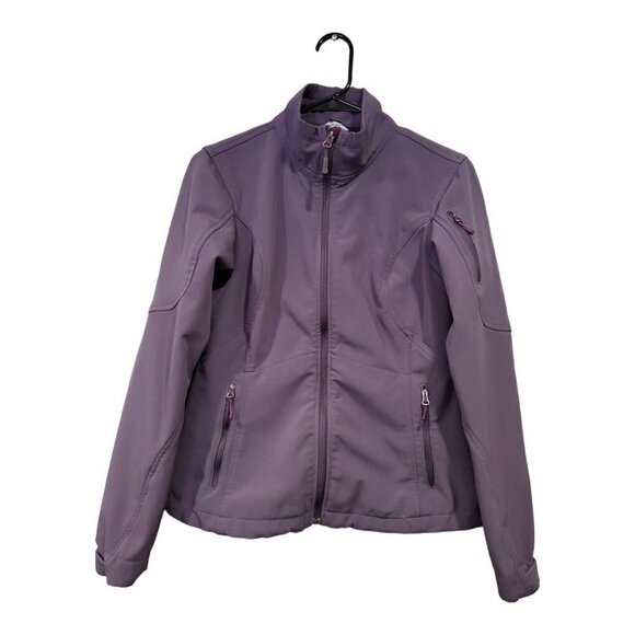 Eddie Bauer Jackets & Blazers - Eddie Bauer Women's Purple Full-zip Light Jacket Coat Size Small